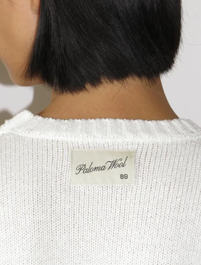 No 1995 Fiorella White Women Paloma Wool Knits