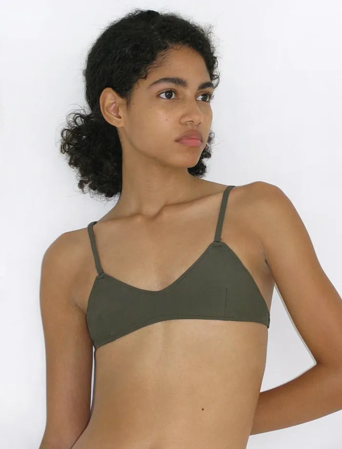 No 2002 Mardini Top Khaki Women Paloma Wool Swimwear