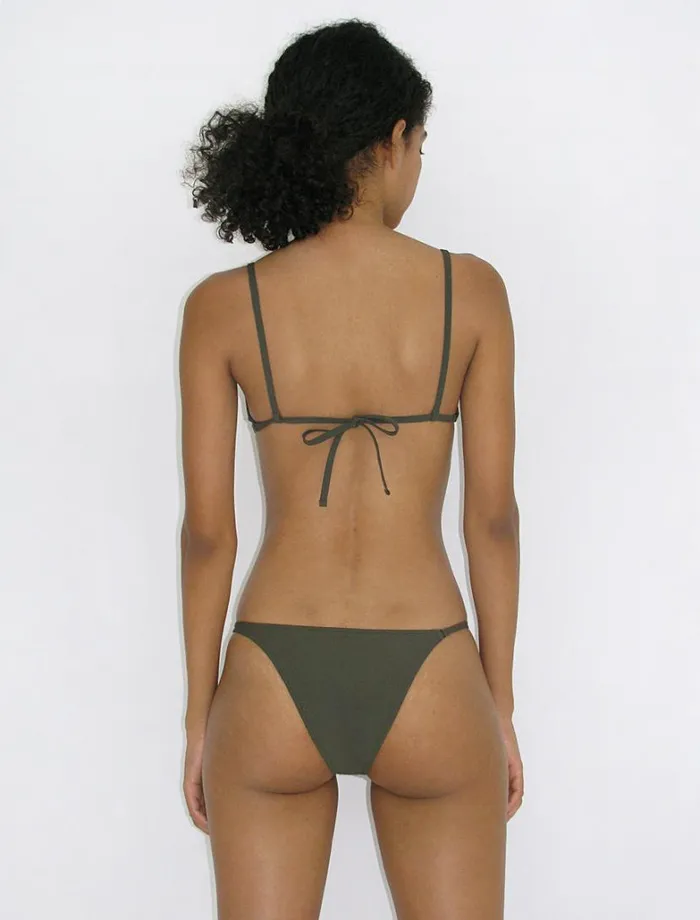 No 2002 Mardini Top Khaki Women Paloma Wool Swimwear