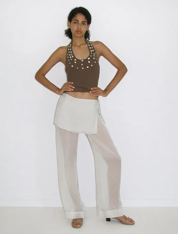No 2018 Silk Archive Ecru Women Paloma Wool Bottoms