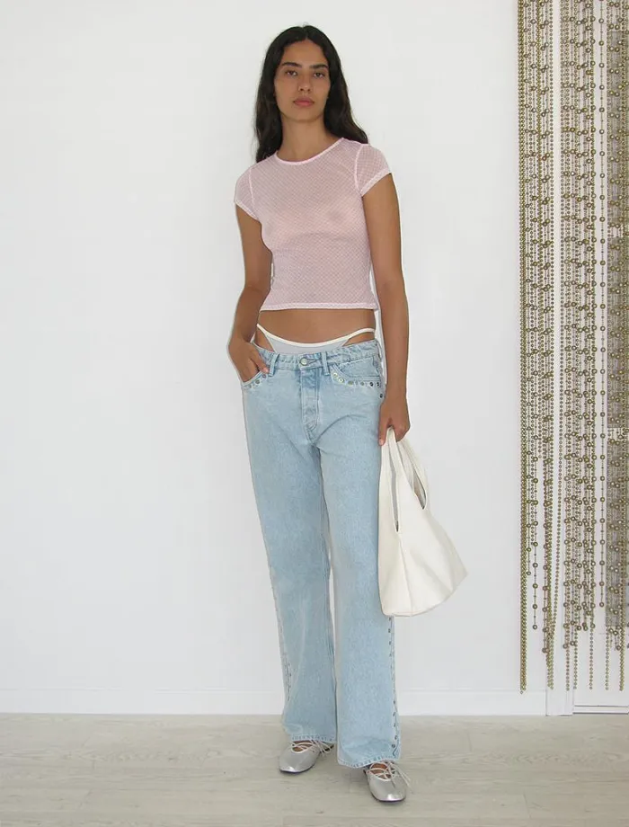 No 2040 Malvo Pink Women Paloma Wool Tops
