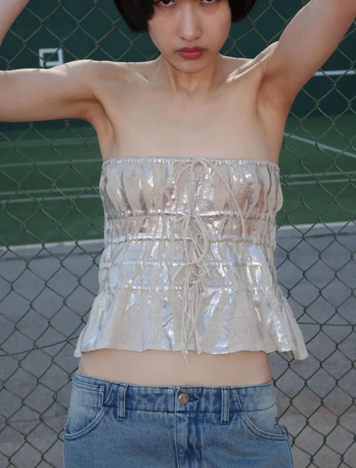 No 2043 Trickz Silver Women Paloma Wool Tops