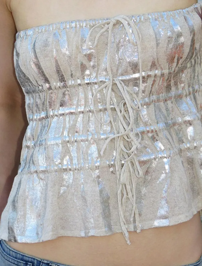 No 2043 Trickz Silver Women Paloma Wool Tops