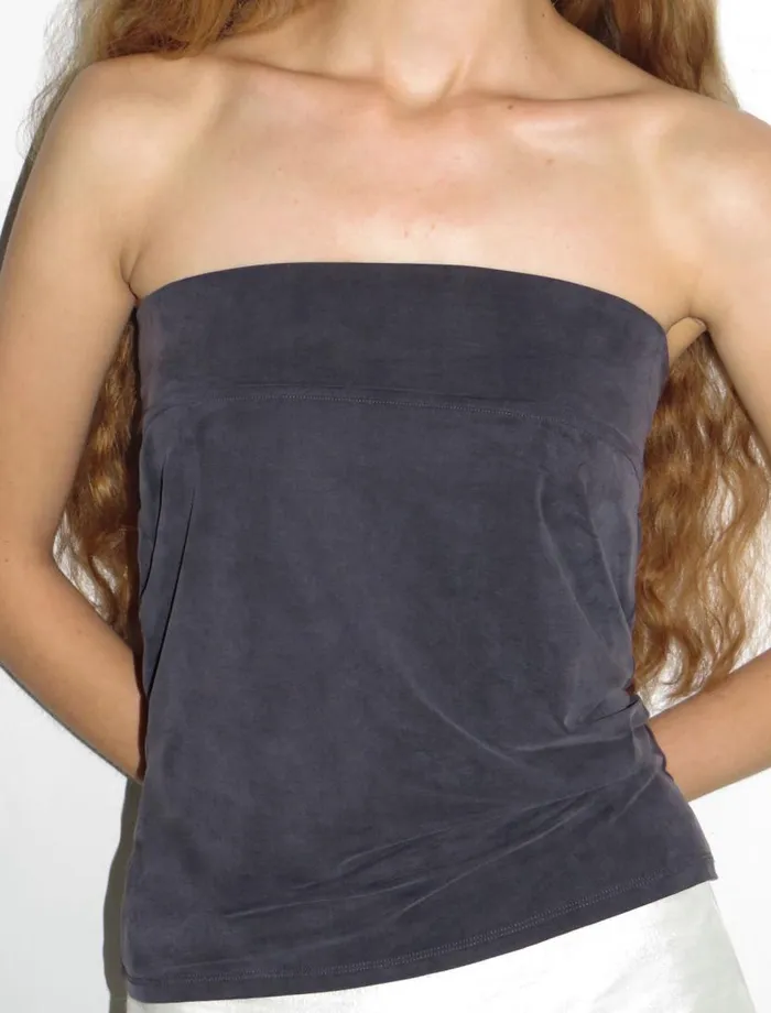No 2105 Ilaria Dark Grey Women Paloma Wool Tops