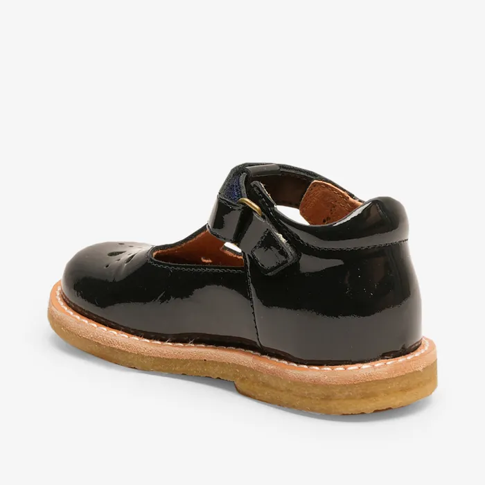 noelle patent midnight Blue Ballerinas bisgaardshoes KIDS