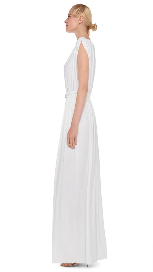 Norma Kamali Dresses ATHENA GOWN Snow White 8211 Clothing