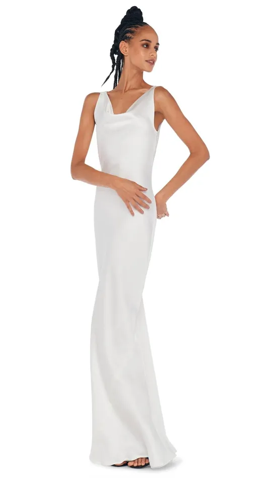 Norma Kamali Dresses MARIA GOWN Snow White 8211 Clothing