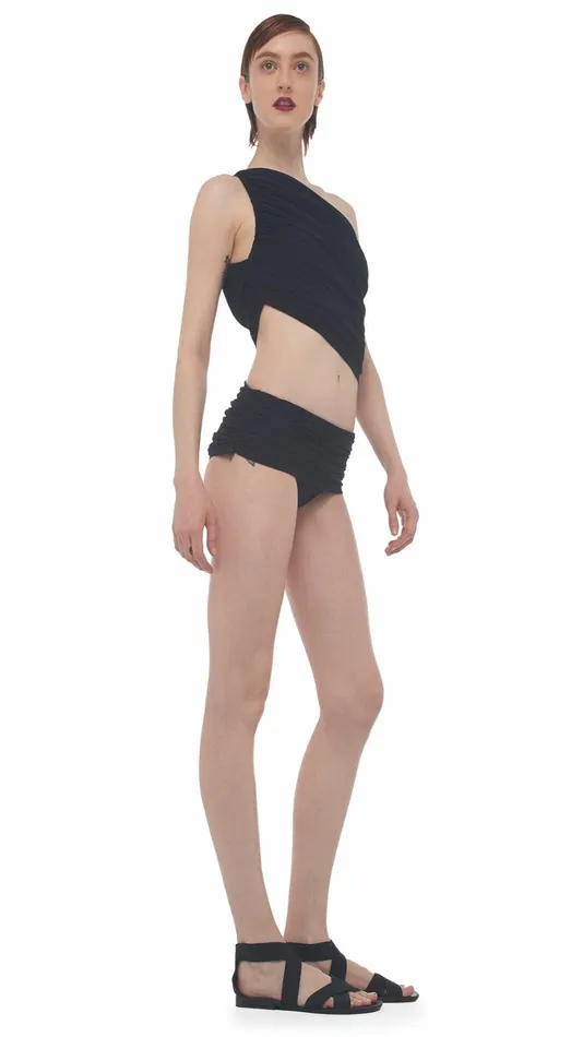 Norma Kamali Tops DIANA BRA Black 8211 Clothing