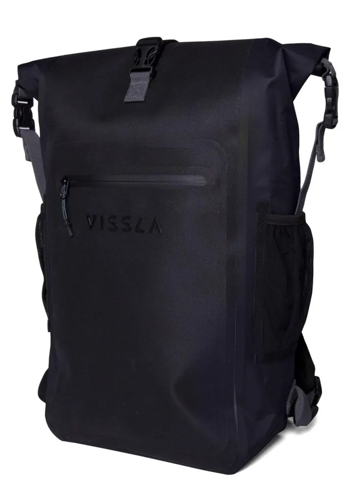 North Seas 18L Dry Backpack Black Men Vissla Bags