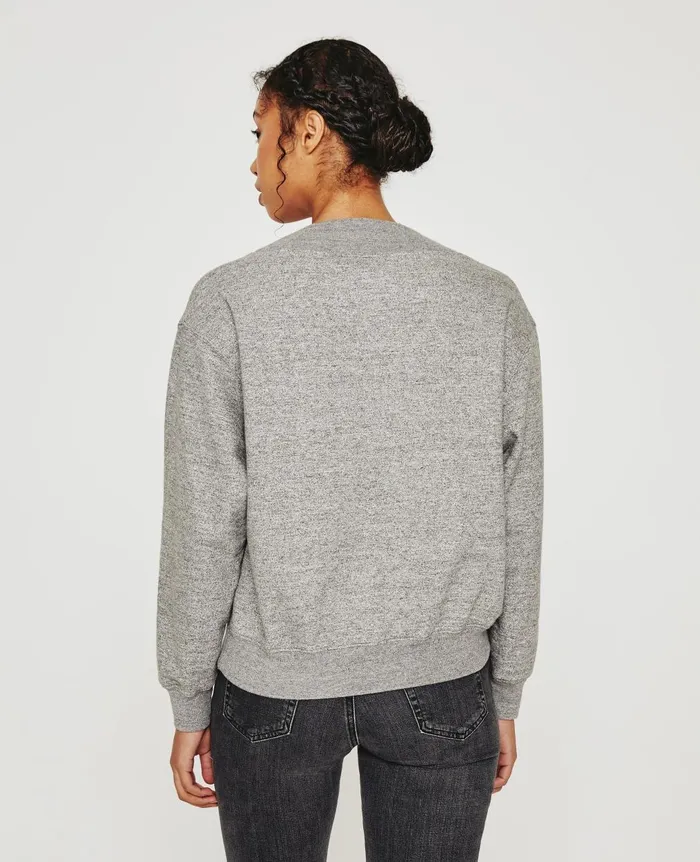 Nova Vee Heather Grey Women AG Jeans Sweatshirts Nova Vee Heather Grey Women AG Jeans Sweatshirts
