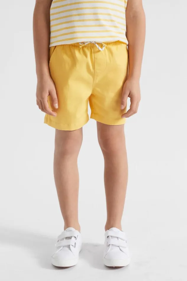 Occasion Boy Seed Heritage Core Logo Short Sunshine Yellow