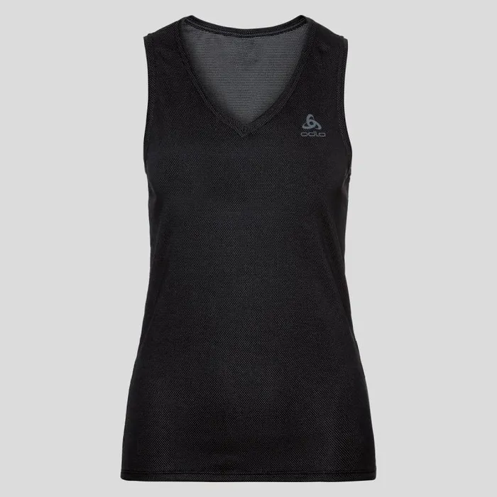 Odlo Base Layers The Active FDry Light VNeck Base Layer Singlet Black 8211 Women