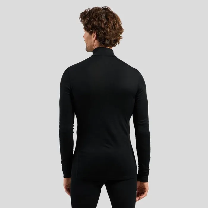 Odlo Base Layers The Active Warm Base Layer HalfZip Black 8211 Men