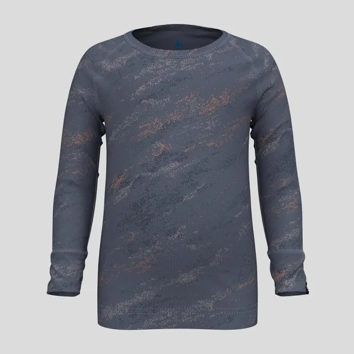 Odlo Base Layers The Active Warm Base Layer Top Folkstone Gray 8211 Kids
