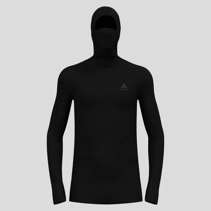 Odlo Base Layers The Active Warm Base Layer With Facemask Black 8211 Men