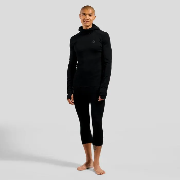 Odlo Base Layers The Active Warm Base Layer With Facemask Black 8211 Men