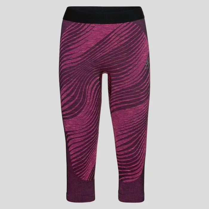 Odlo Base Layers The Blackcomb Base Layer 34 Bottoms Festival Fuchsia 8211 Space Dye 8211 Women