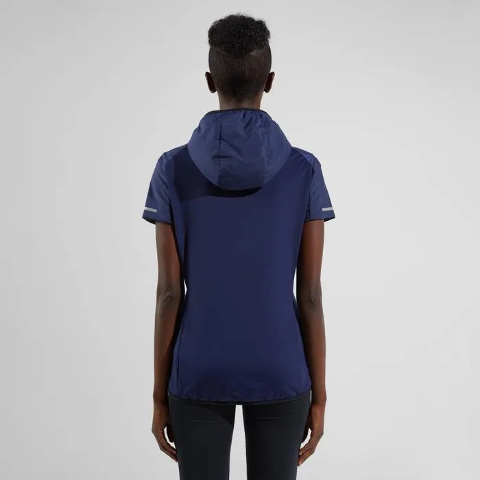 Odlo Jackets and Vests Irbis XWarm Running Vest Peacoat Aop 8211 Women