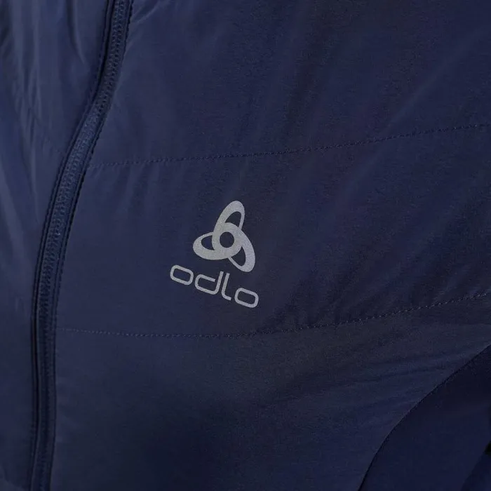 Odlo Jackets and Vests Irbis XWarm Running Vest Peacoat Aop 8211 Women