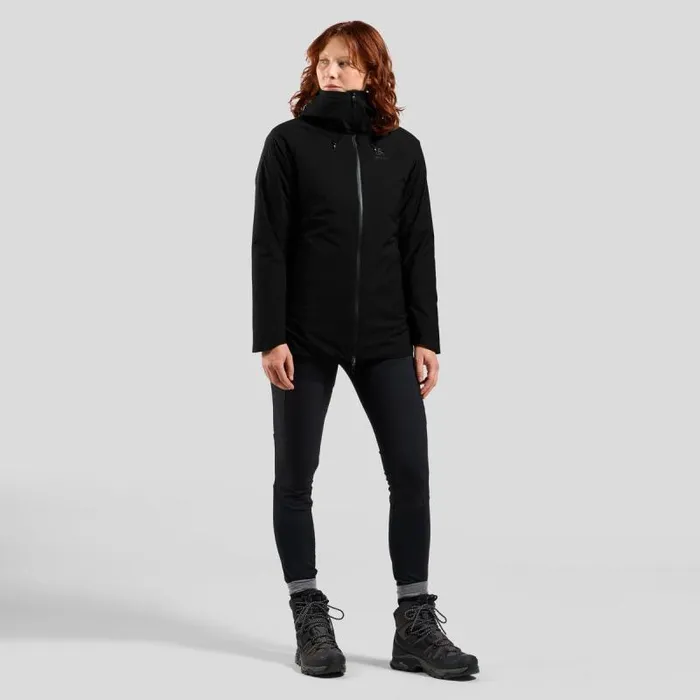 Odlo Jackets and Vests The Ascent SThermic Waterproof Jacket Black 8211 Women