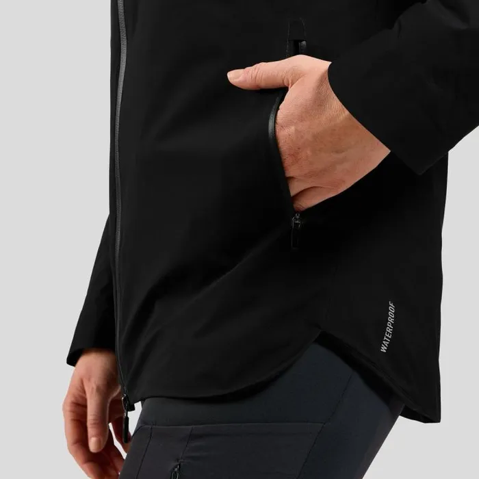 Odlo Jackets and Vests The Ascent SThermic Waterproof Jacket Black 8211 Women