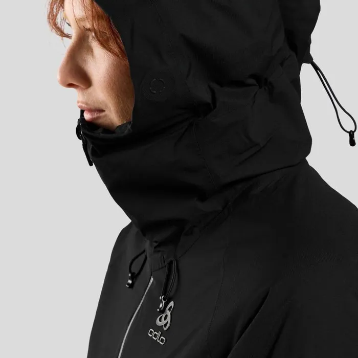 Odlo Jackets and Vests The Ascent SThermic Waterproof Jacket Black 8211 Women