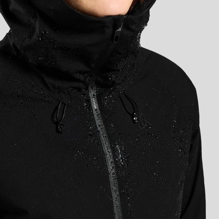 Odlo Jackets and Vests The Ascent SThermic Waterproof Jacket Black 8211 Women
