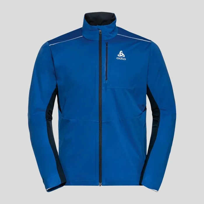 Odlo Jackets and Vests The Langnes CrossCountry Jacket Nautical Blue 8211 Dark Sapphire 8211 Men Odlo Jackets and Vests The Langnes CrossCountry Jacket Nautical Blue 8211 Dark Sapphire 8211 Men