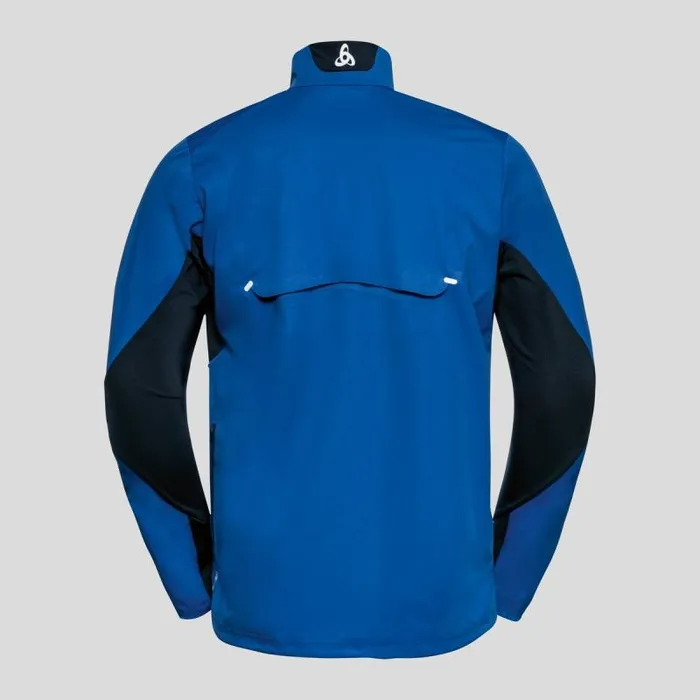 Odlo Jackets and Vests The Langnes CrossCountry Jacket Nautical Blue 8211 Dark Sapphire 8211 Men
