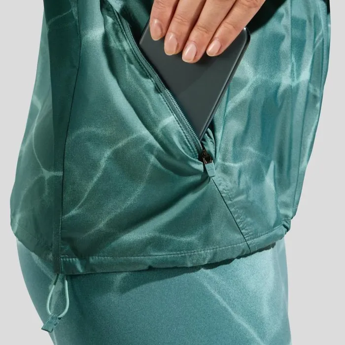 Odlo Jackets and Vests The Pow Zeroweight Running Jacket Arctic 8211 Women