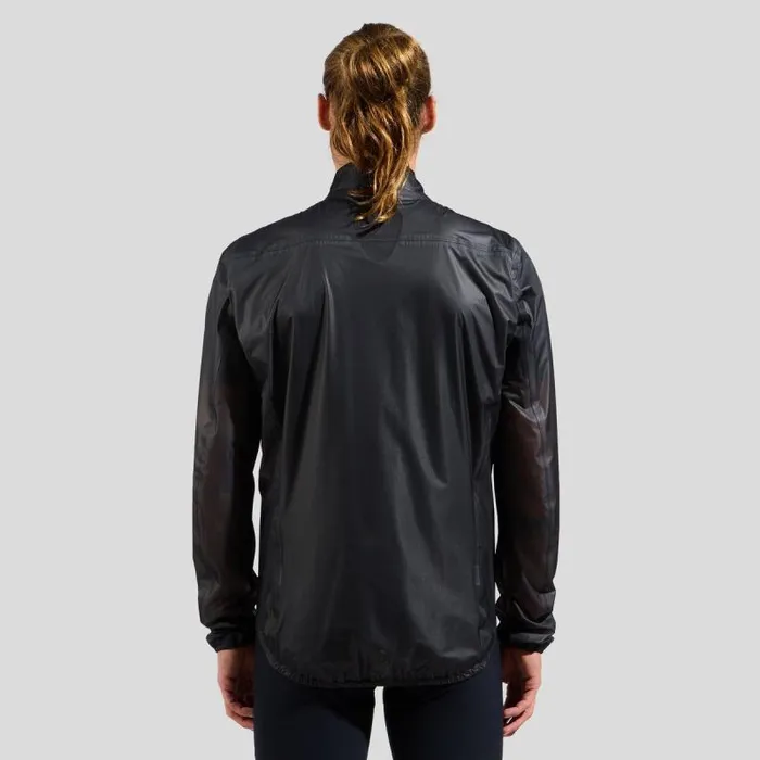Odlo Jackets and Vests The Zeroweight Dual Dry Performance Knit Waterproof Cycling Jacket Black 8211 Men