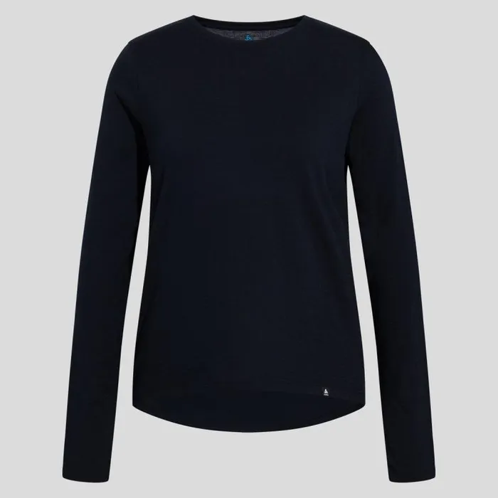 Odlo Mid Layers and Longsleeves The Ascent 365 Merino 200 Long Sleeve Black 8211 Women