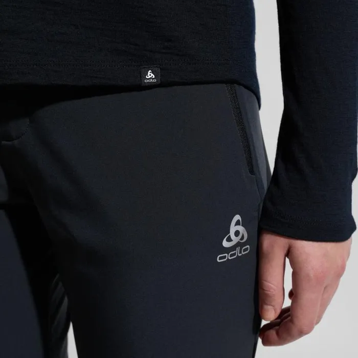 Odlo Mid Layers and Longsleeves The Ascent 365 Merino 200 Long Sleeve Black 8211 Women