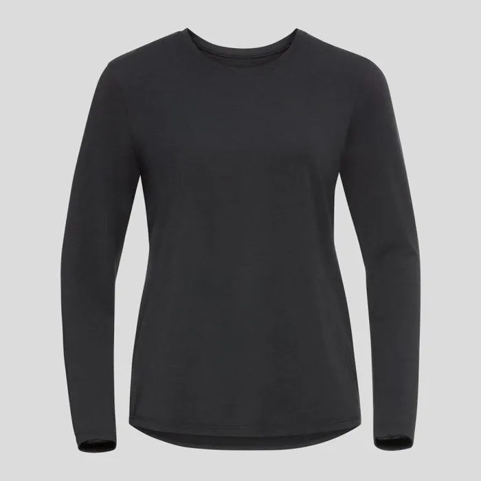 Odlo Mid Layers and Longsleeves The Halden Long Sleeve Black 8211 Women