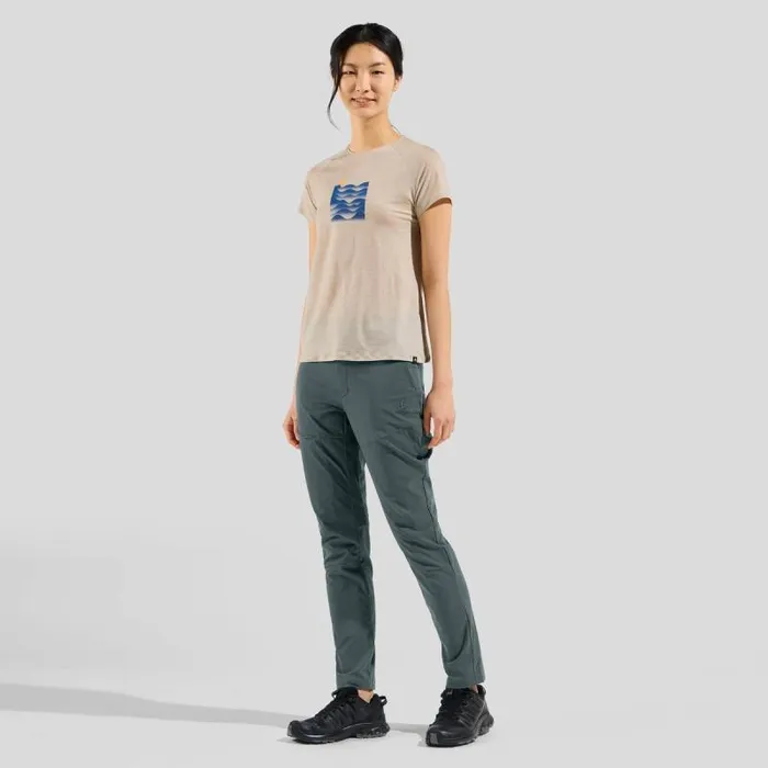 Odlo Pants and Tights The Ascent Light Hiking Pants Sedona Sage 8211 Women