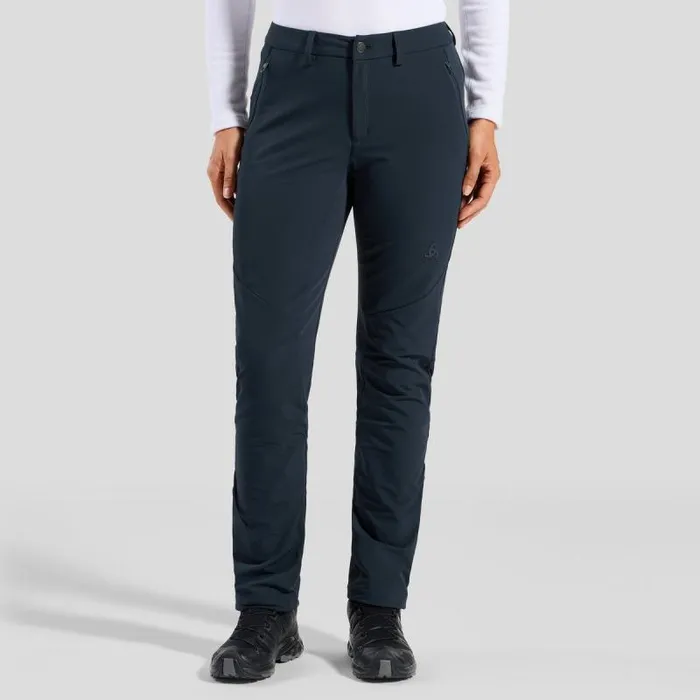 Odlo Pants and Tights The Ascent Warm Hiking Pant Dark Sapphire 8211 Women