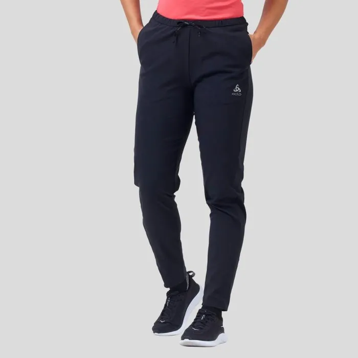 Odlo Pants and Tights The Essentials Woven Running Pants Black 8211 Women