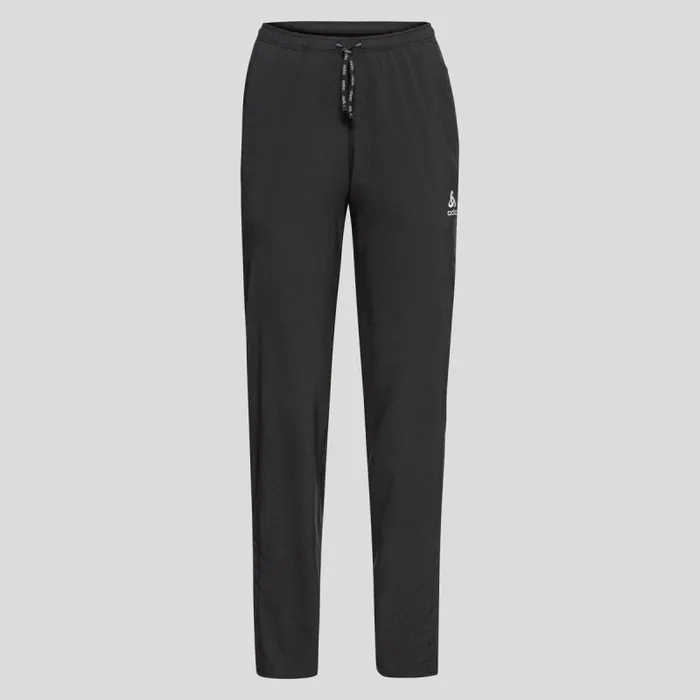 Odlo Pants and Tights The Essentials Woven Running Pants Black 8211 Women