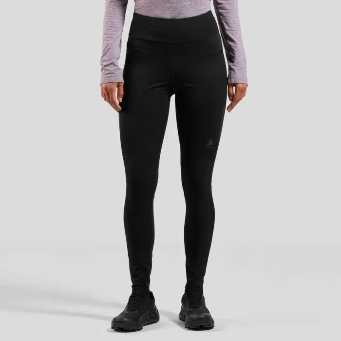 Odlo Pants and Tights The Zeroweight Warm Running Tights 20 Black 8211 Women