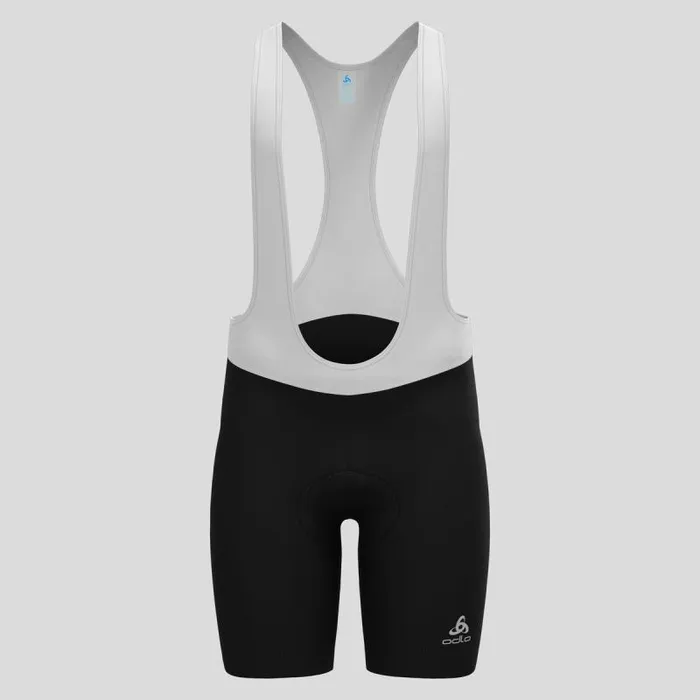 Odlo Shorts The Essentials Cycling Bib Shorts White 8211 Black 8211 Men