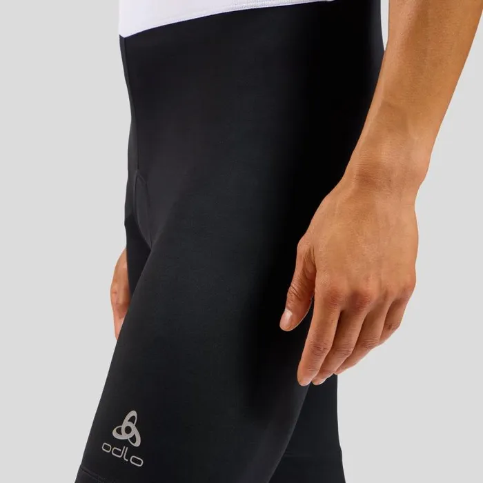 Odlo Shorts The Essentials Cycling Bib Shorts White 8211 Black 8211 Men