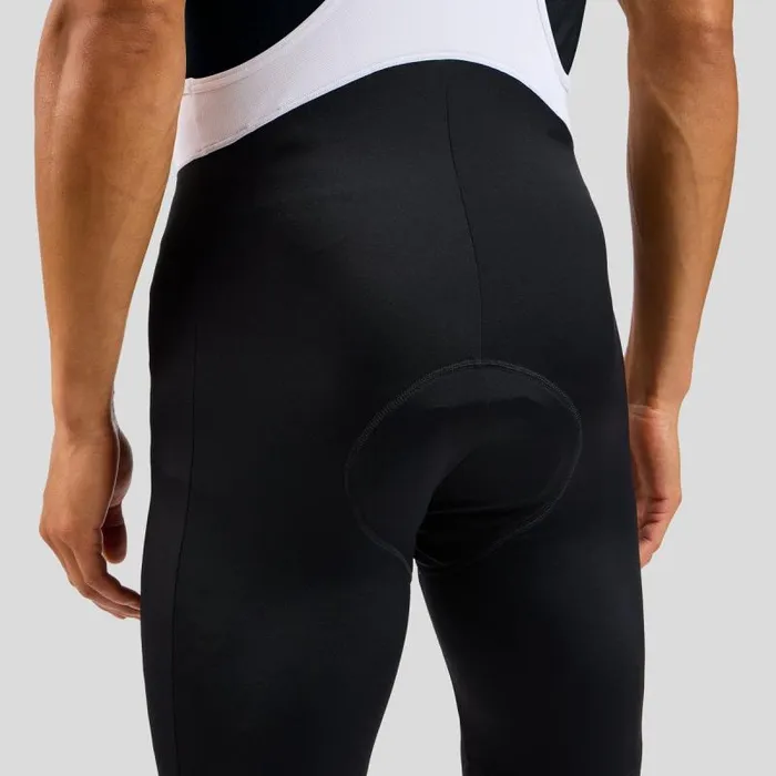 Odlo Shorts The Essentials Cycling Bib Shorts White 8211 Black 8211 Men
