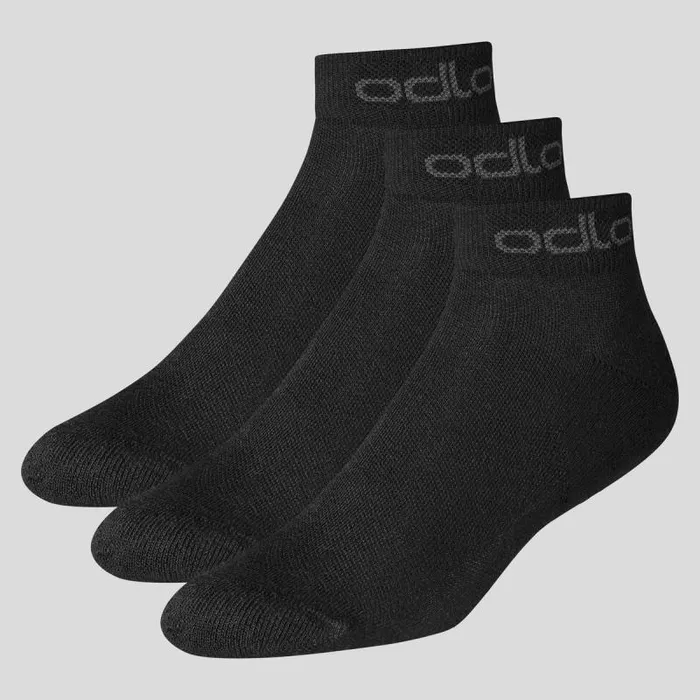 Odlo Socks The Active Invisible Socks 3Pack Black 8211 WomenMen