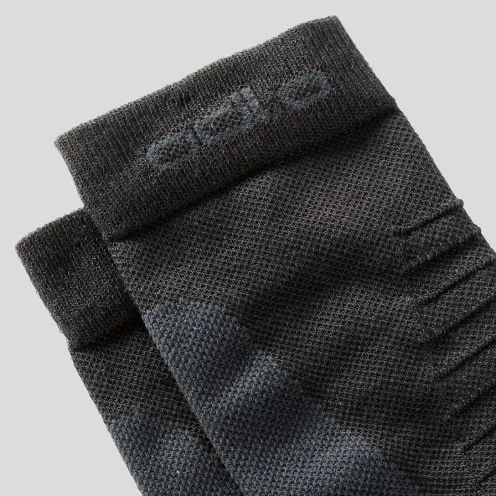 Odlo Socks The Primaloft Muscle Force Warm Compression Sock Black 8211 Odlo Graphite Grey 8211 WomenMen