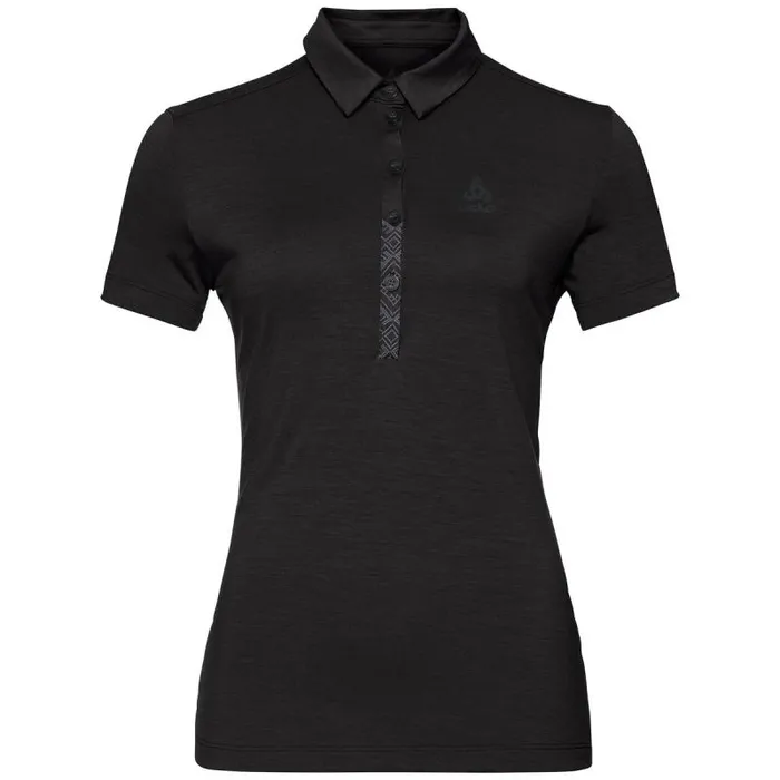 Odlo Tshirts and Polos Shelby Polo Black 8211 Women