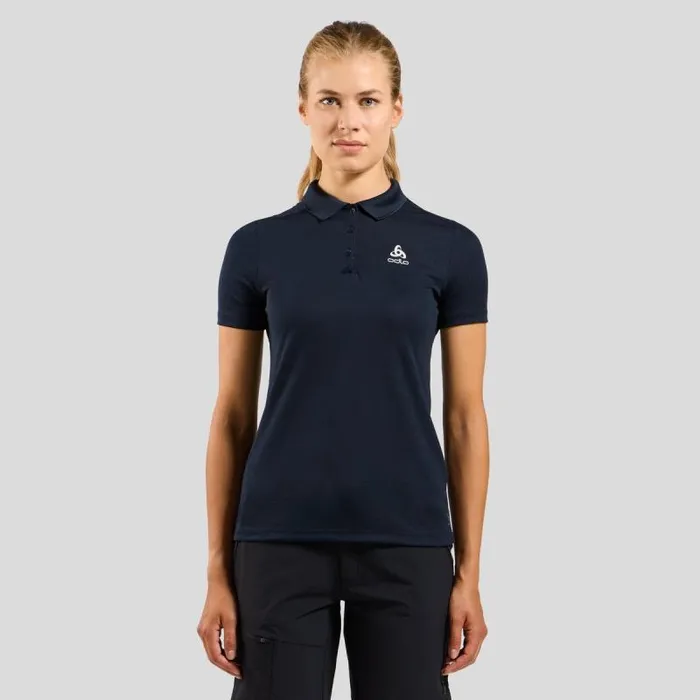 Odlo Tshirts and Polos The FDry Polo Shirt Dark Sapphire 8211 Women