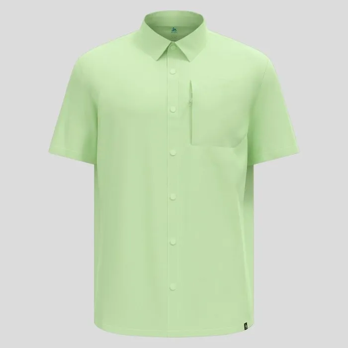 Odlo Tshirts and Polos The Hyper Contrast Short Sleeve Hiking Shirt Ambrosia 8211 Men