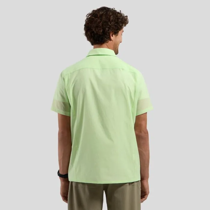Odlo Tshirts and Polos The Hyper Contrast Short Sleeve Hiking Shirt Ambrosia 8211 Men