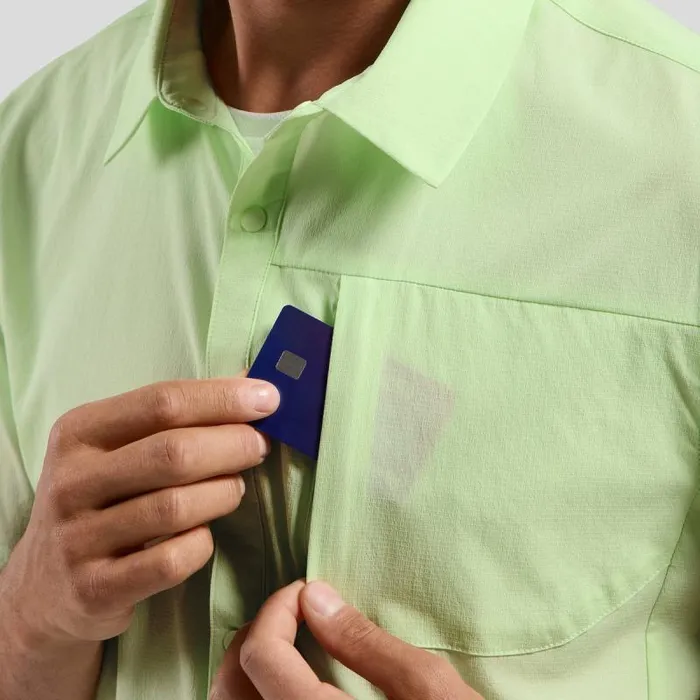 Odlo Tshirts and Polos The Hyper Contrast Short Sleeve Hiking Shirt Ambrosia 8211 Men