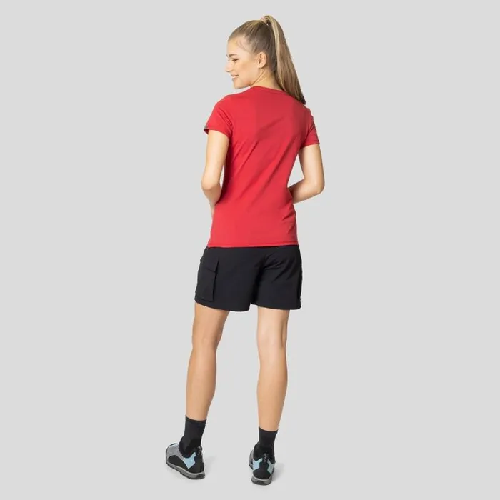 Odlo Tshirts and Polos The Kumano Forest TShirt American Beauty 8211 Women